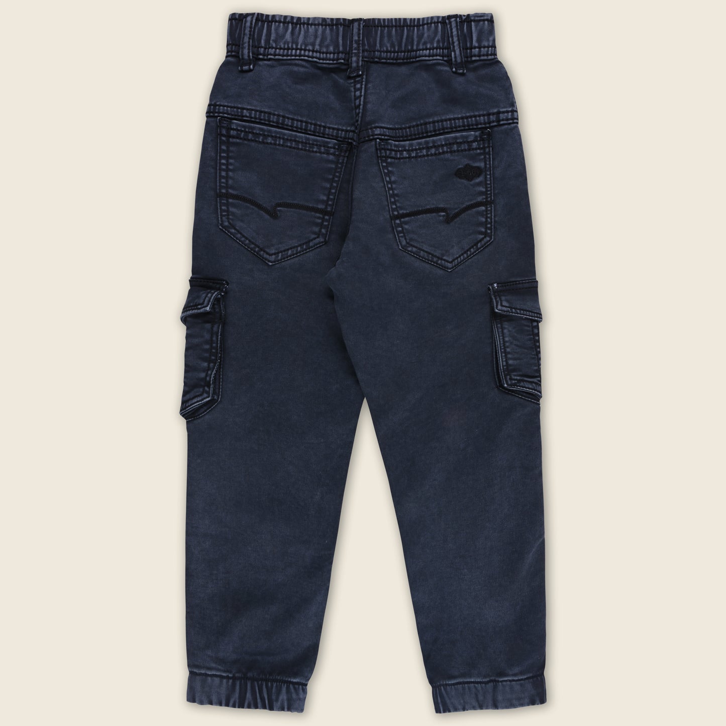 Boys Cotton Elastic Casual Trouser