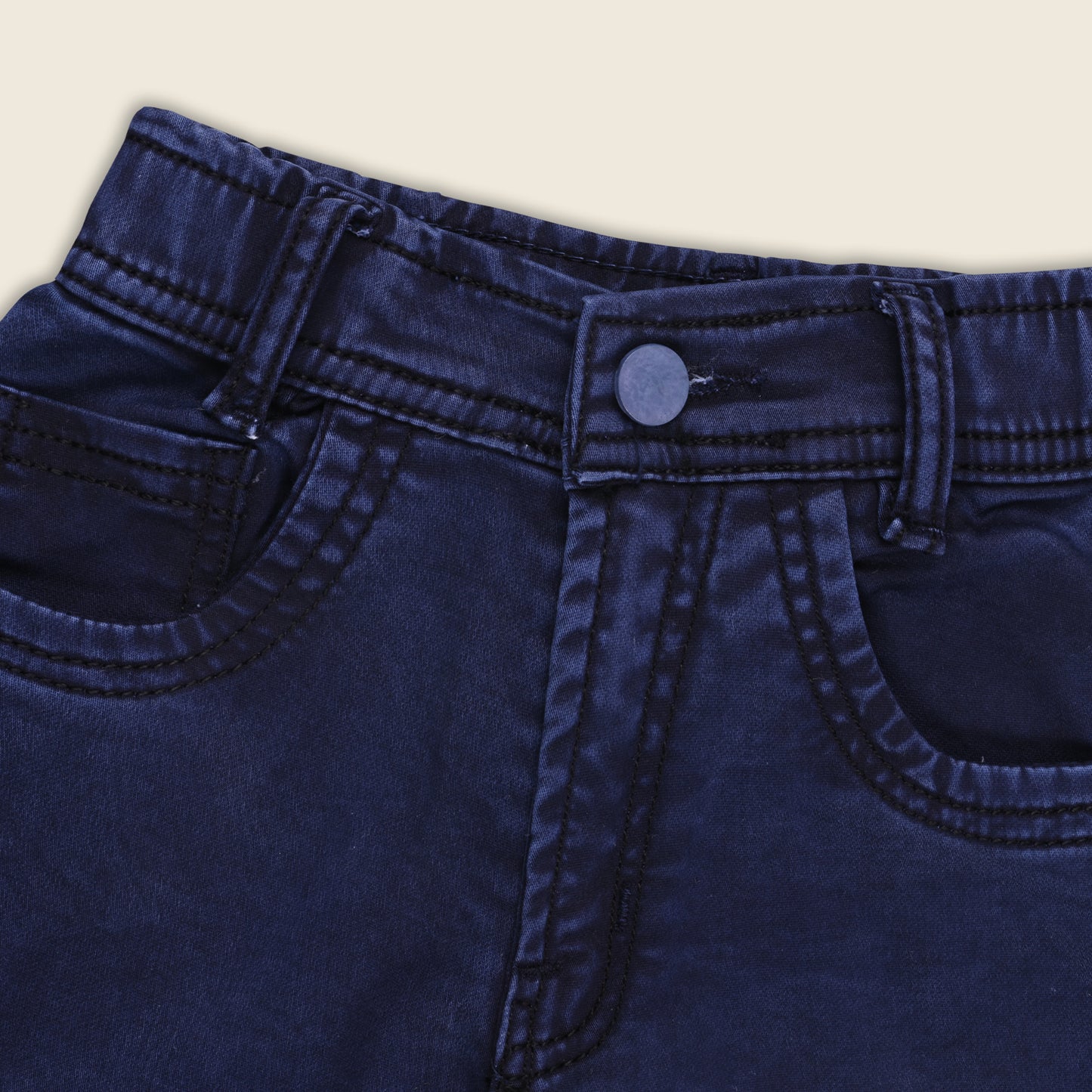 Boys Cotton Elastic Casual Trouser