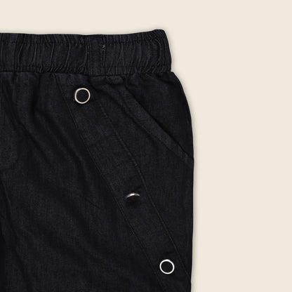 Girls Denim Joggers
