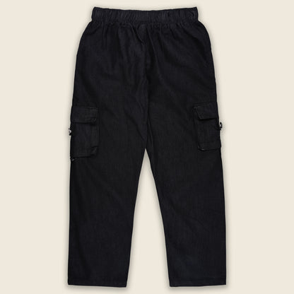 Girls Denim Joggers