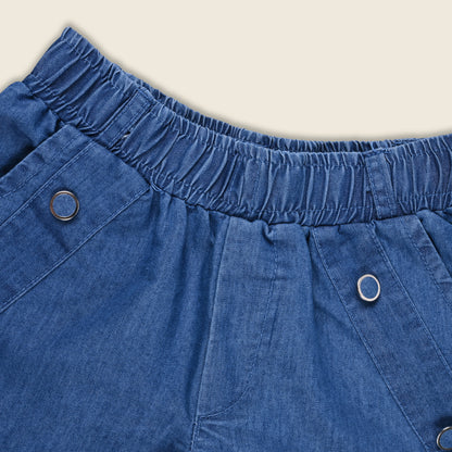 Girls Denim Joggers