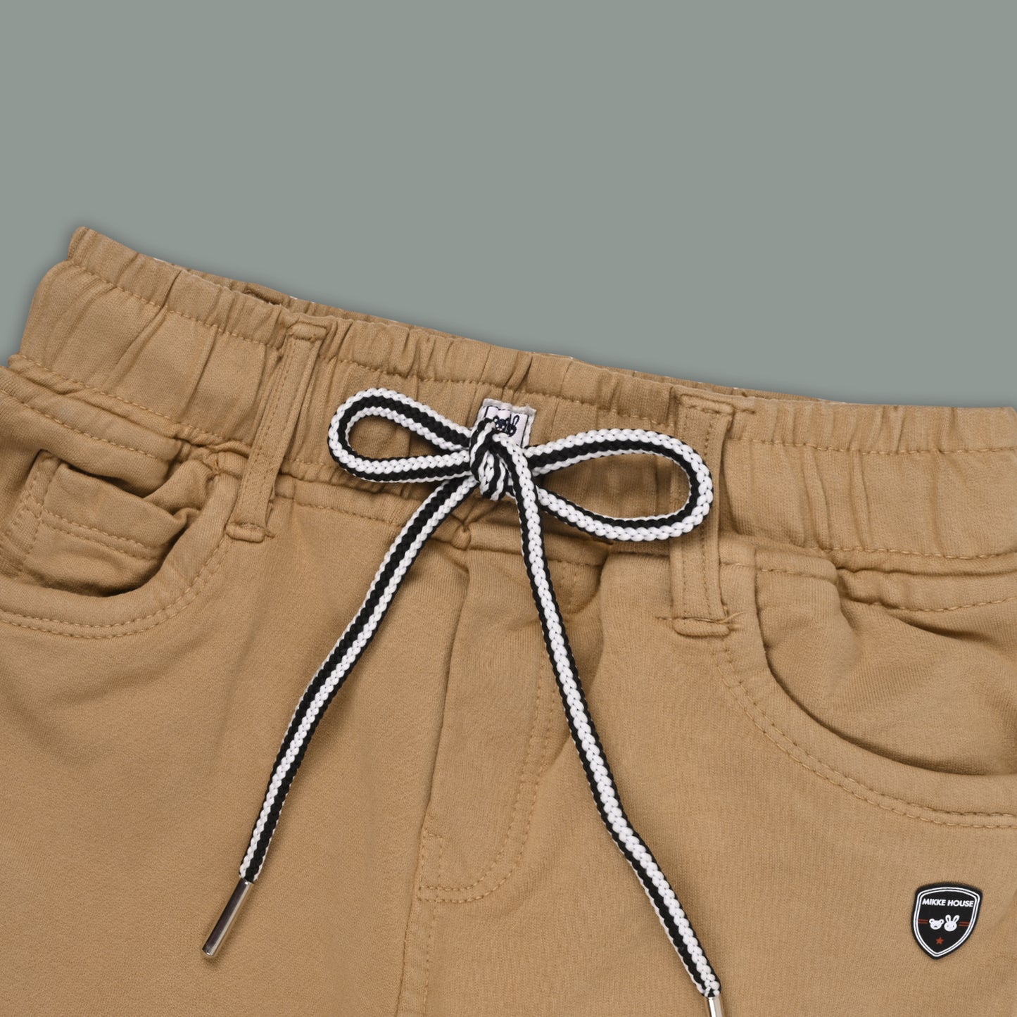 Boys Cotton Denim Cargo Pants – Stretchable Joggers