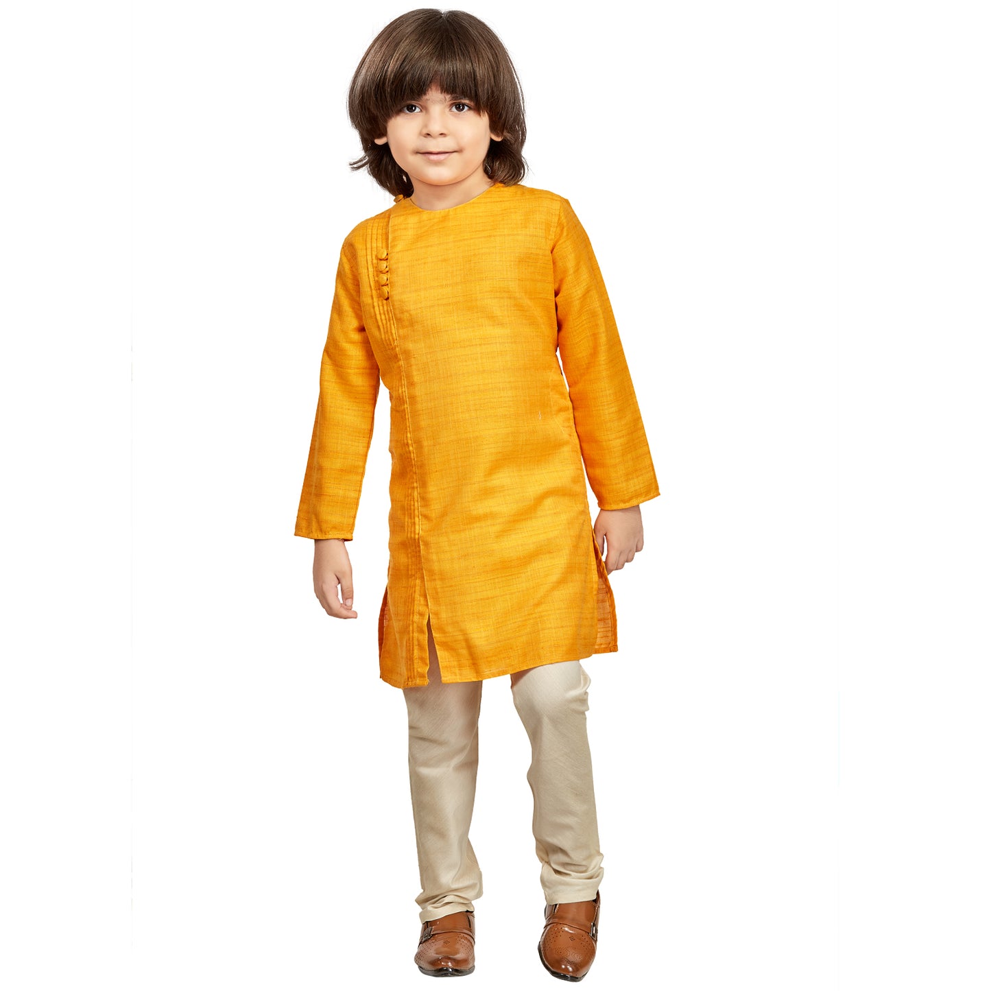 Boys Knee Length Kurta Set