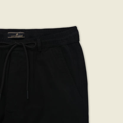 Men’s Cotton Cargo Pants | Comfortable Casual Wear with Multi Utility Pockets | Elastic Waist & Cuffed Jogger Fit