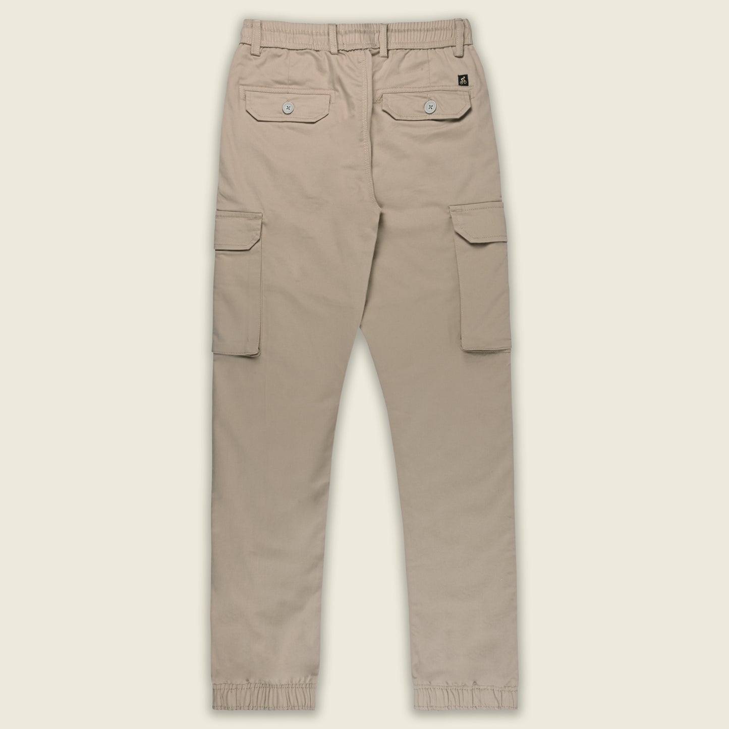 Men’s Cotton Cargo Pants | Comfortable Casual Wear with Multi Utility Pockets | Elastic Waist & Cuffed Jogger Fit