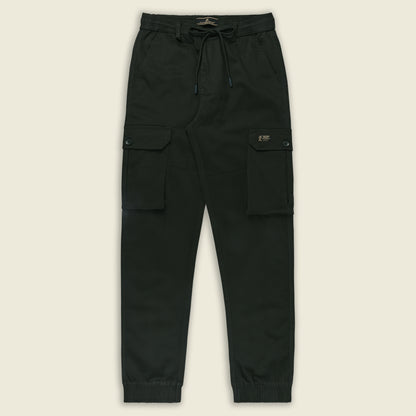 Men’s Cotton Cargo Pants | Comfortable Casual Wear with Multi Utility Pockets | Elastic Waist & Cuffed Jogger Fit