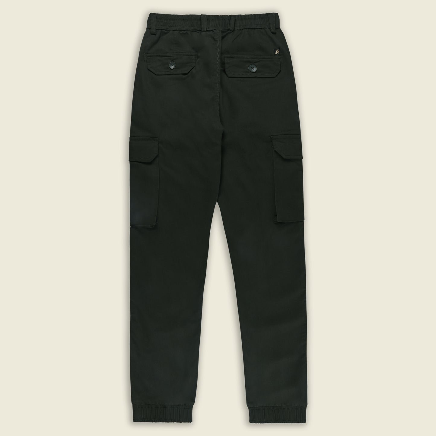 Men’s Cotton Cargo Pants | Comfortable Casual Wear with Multi Utility Pockets | Elastic Waist & Cuffed Jogger Fit