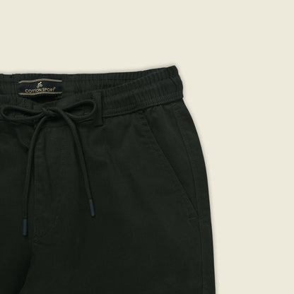 Men’s Cotton Cargo Pants | Comfortable Casual Wear with Multi Utility Pockets | Elastic Waist & Cuffed Jogger Fit