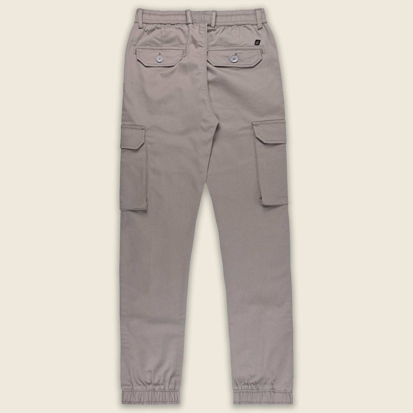 Men’s Cotton Cargo Pants | Comfortable Casual Wear with Multi Utility Pockets | Elastic Waist & Cuffed Jogger Fit