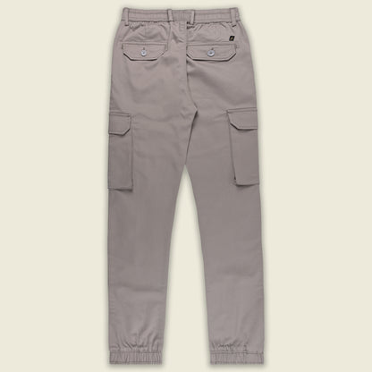 Men’s Cotton Cargo Pants | Comfortable Casual Wear with Multi Utility Pockets | Elastic Waist & Cuffed Jogger Fit