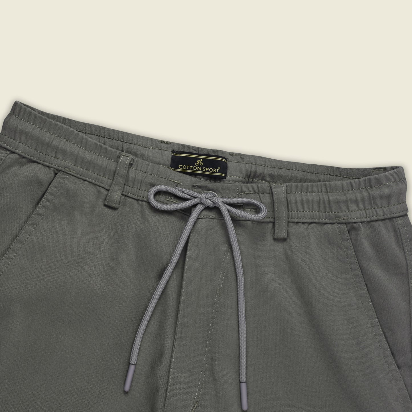 Men’s Cotton Cargo Pants | Comfortable Casual Wear with Multi Utility Pockets | Elastic Waist & Cuffed Jogger Fit