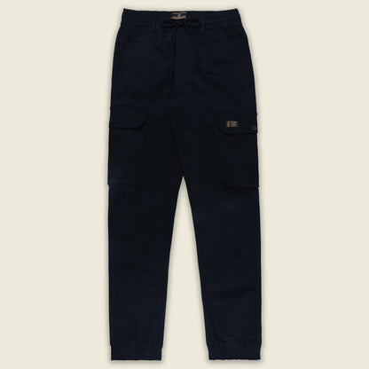 Men’s Cotton Cargo Pants | Comfortable Casual Wear with Multi Utility Pockets | Elastic Waist & Cuffed Jogger Fit