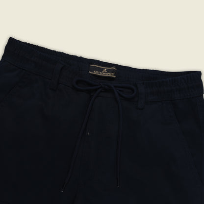 Men’s Cotton Cargo Pants | Comfortable Casual Wear with Multi Utility Pockets | Elastic Waist & Cuffed Jogger Fit