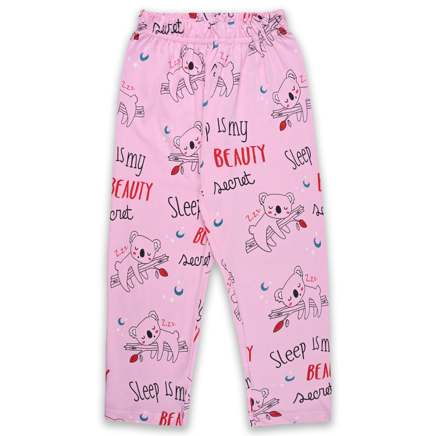 Girls Cute Printed Cotton Summer Nightsuit