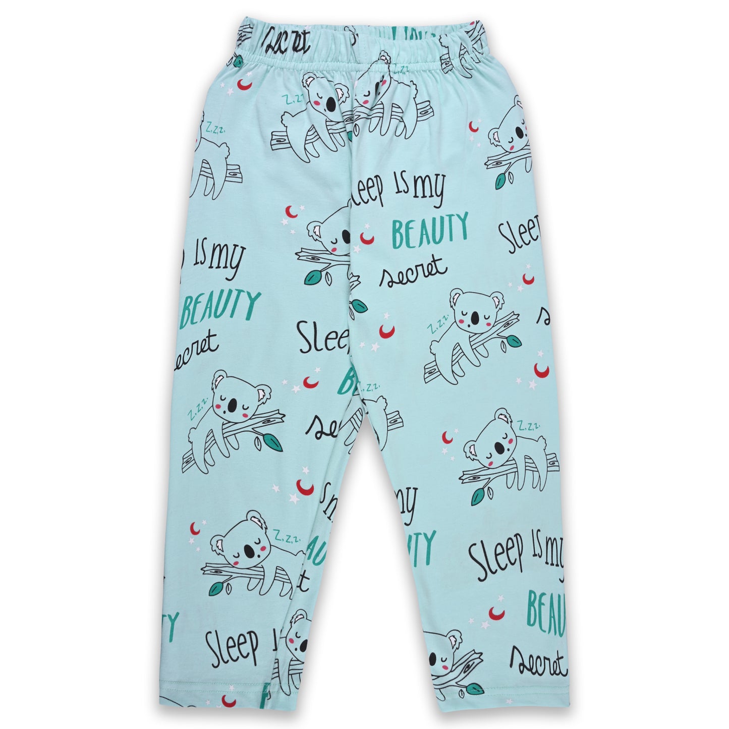 Girls Cute Printed Cotton Summer Nightsuit