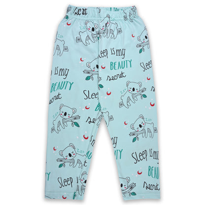 Girls Cute Printed Cotton Summer Nightsuit