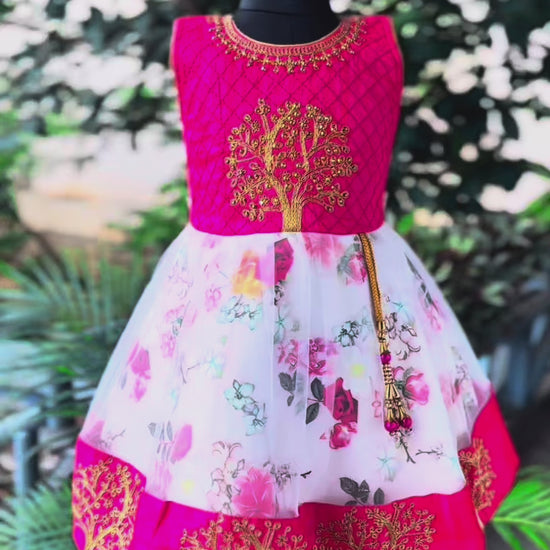 Buy Baby Girls Navratri & Diwali Dresses | Girls Ethnic Festive Frocks Online