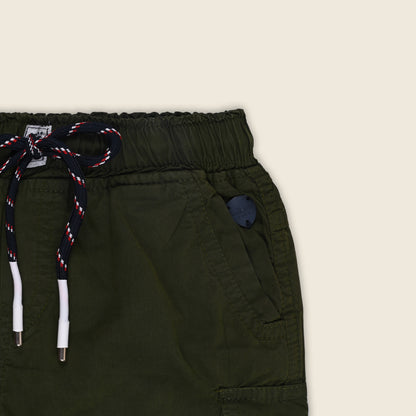 Boys Cotton Cargo Summer Shorts