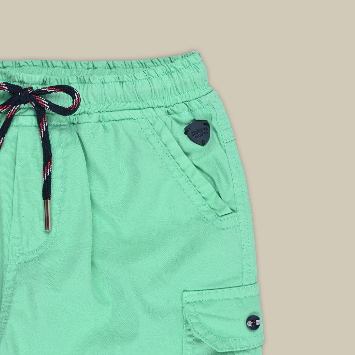 Boys Cotton Cargo Summer Shorts