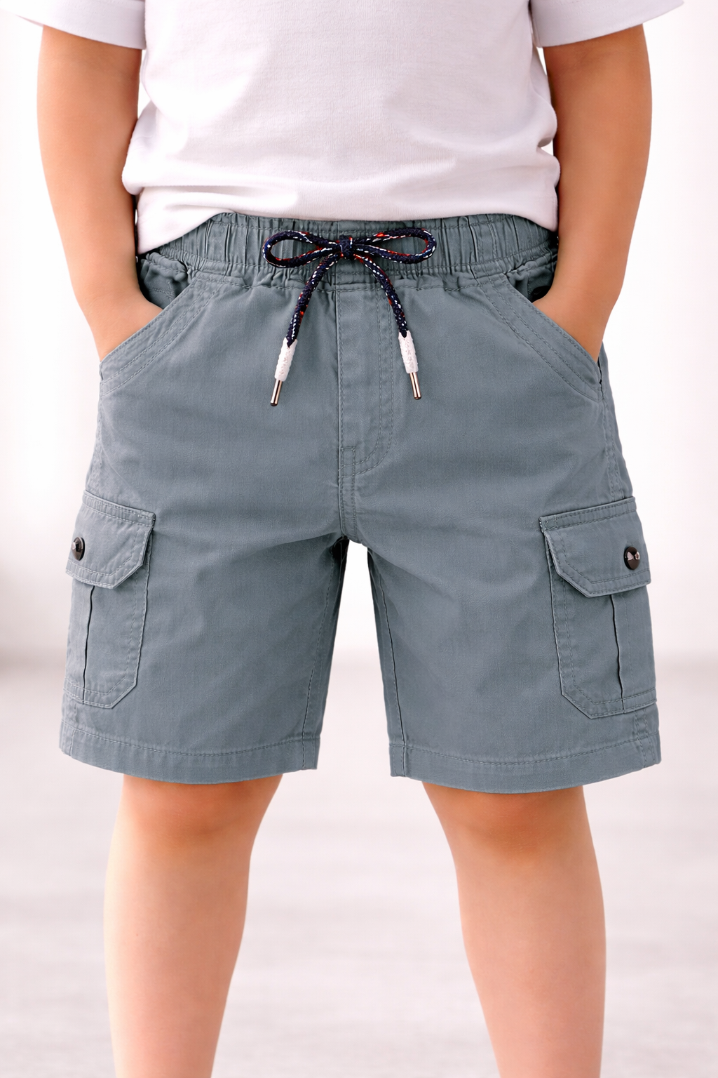 Boys Cotton Cargo Summer Shorts