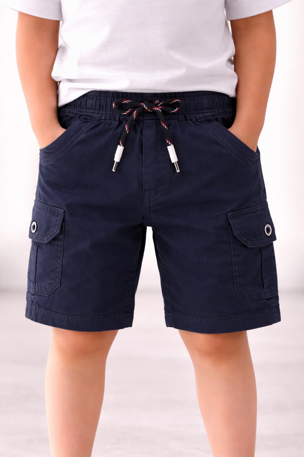Boys Cotton Cargo Summer Shorts
