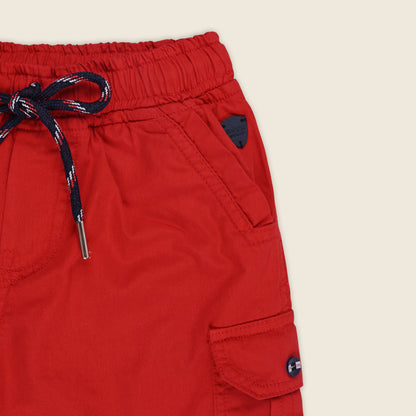 Boys Cotton Cargo Summer Shorts