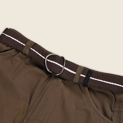 Boys Cargo Shorts With Waist Belt