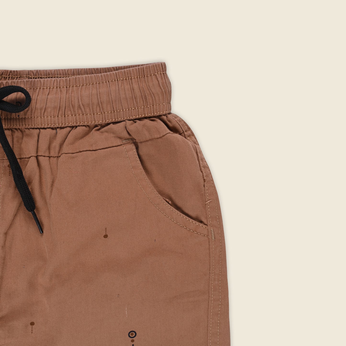 Boys Cotton Cargo Summer Printed Shorts
