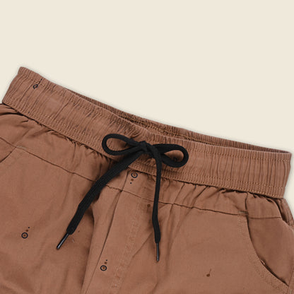 Boys Cotton Cargo Summer Printed Shorts