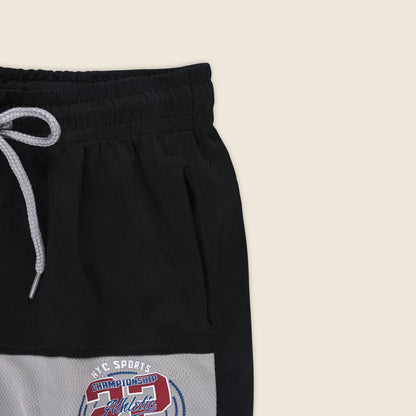 Boys Sporty Striped Printed Shorts