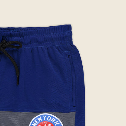 Boys Sporty Striped Printed Shorts