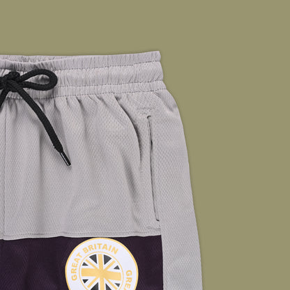 Boys Sporty Striped Printed Shorts