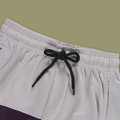 Boys Sporty Striped Printed Shorts