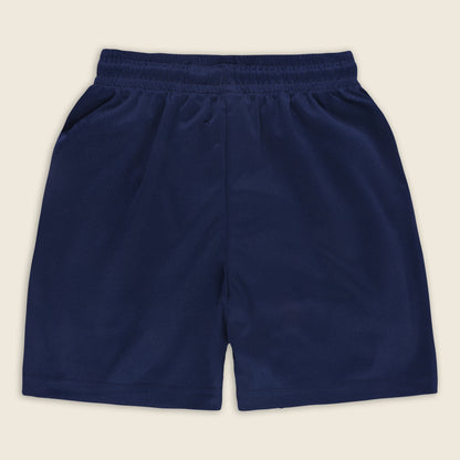 Boys Sporty Striped Printed Shorts