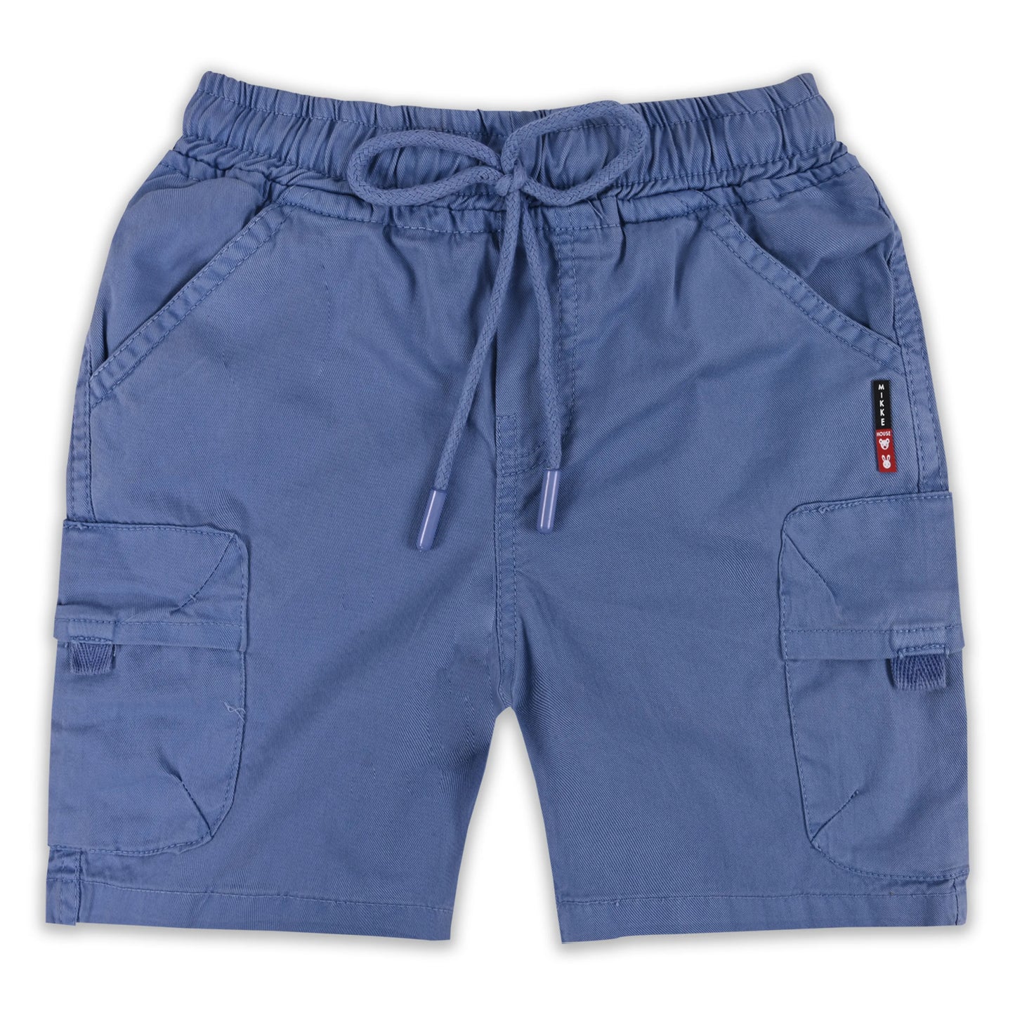 Boys Cotton Cargo Shorts Pack of 2 with Drawstring Waist | Casual Kids Summer Wear