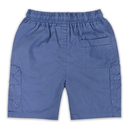 Boys Cotton Cargo Shorts Pack of 2 with Drawstring Waist | Casual Kids Summer Wear