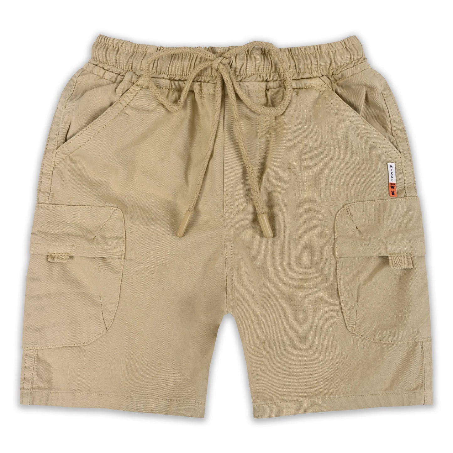 Boys Cotton Cargo Shorts Pack of 2 with Drawstring Waist | Casual Kids Summer Wear