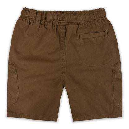Boys Cotton Cargo Shorts Pack of 2 with Drawstring Waist | Casual Kids Summer Wear