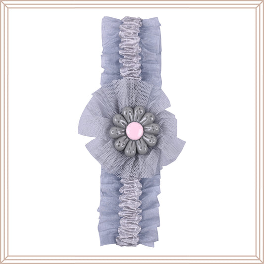 Elastic Flower Patch Hairband