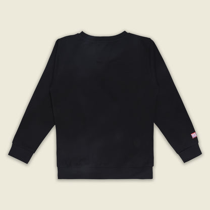 Marvel Captain America Kids Sweatshirt with Sling Bag Print â€“ Cotton Blend