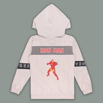 Marvel Avengers Iron Man Kids Hoodie – Cotton Blend