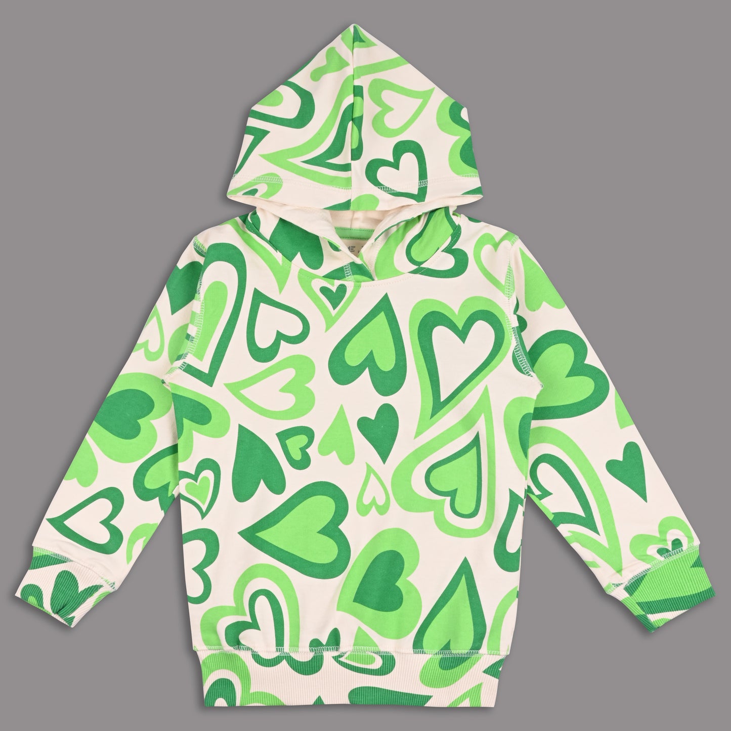 Buy Green Unisex Cotton Sweatshirt | Best Hoodies for Baby Boys Online | Kids Hoodies Under 699