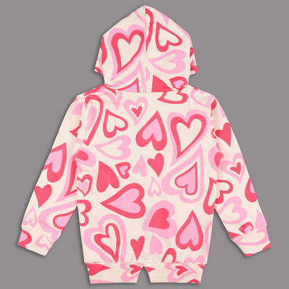 Buy Pink Unisex Cotton Sweatshirt | Best Hoodies for Baby Boys Online | Kids Hoodies Under 699