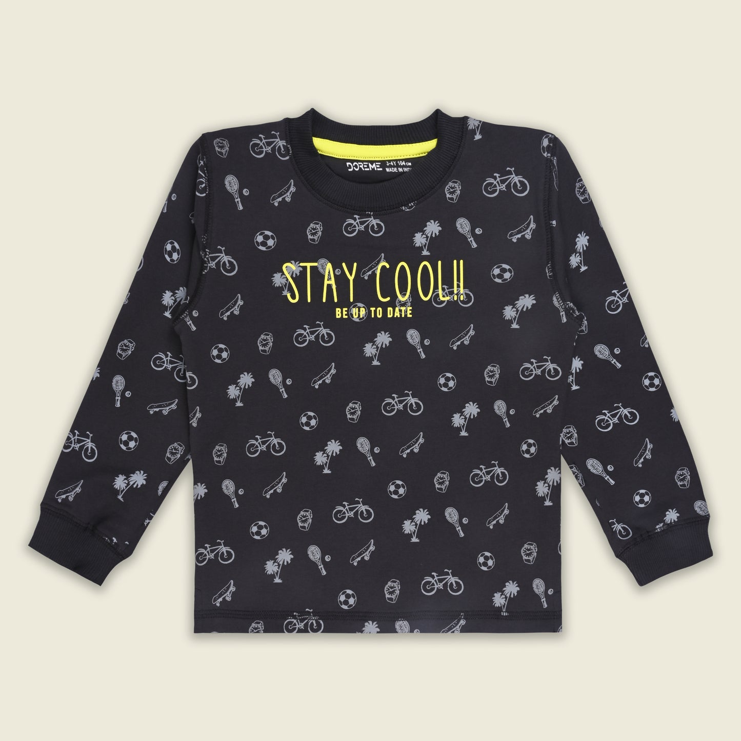 Kids Full Sleeve T-Shirt – Cotton Blend T417g