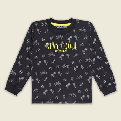 Kids Full Sleeve T-Shirt – Cotton Blend T417g