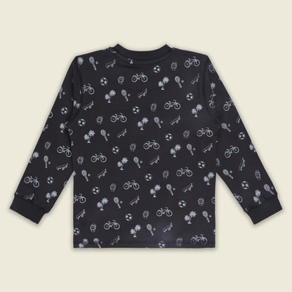 Kids Full Sleeve T-Shirt – Cotton Blend T417g