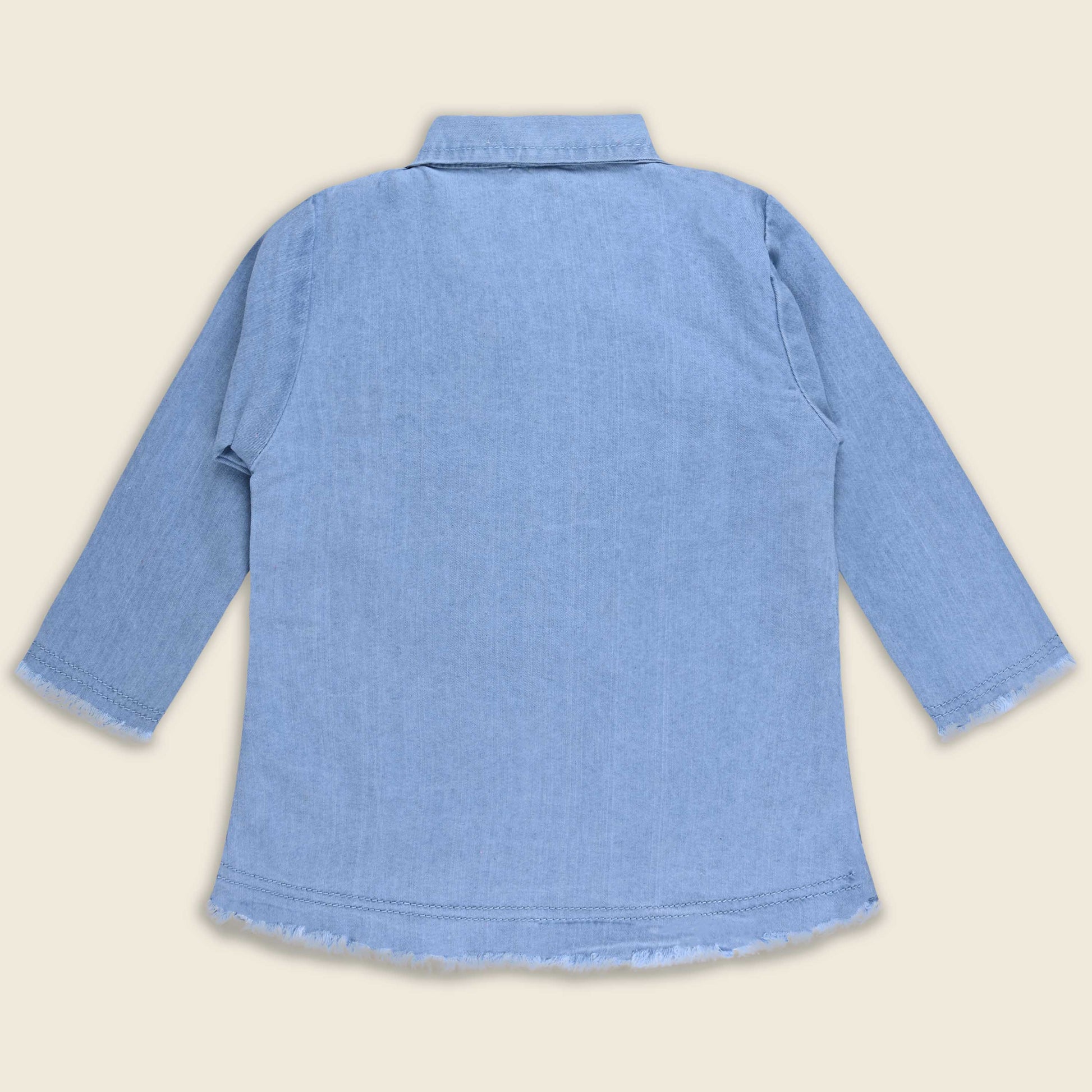 Buy Premium baby girls denim top online