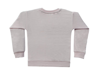 Silver Kraft Sweatshirt For Girls (tsg203)