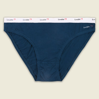 Women’s Cotton Blend Mid-Rise Briefs – Pack of 3