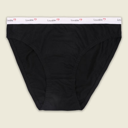 Women’s Cotton Blend Mid-Rise Briefs – Pack of 3